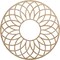 Ekena Millwork Cannes Wood Fretwork Pierced Ceiling Medallion, Red Oak, 40"OD x 13 5/8"ID x 3/8"T CMWP40X40X0375CNRO - alternate 1